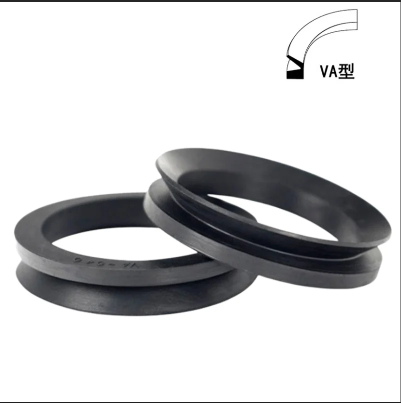 1/2/5Pcs VA V-RING Rotary Seal Water NBR/FKM Rubber Ring  VA14 16 18 20 25 30 32 35 38 40 45 50 55 60 65 70 75 80 85 90-170mm