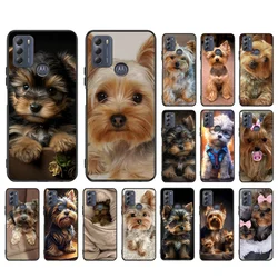 Case For Moto G84 G22 G32 G42 G52 G62 G53 G72 G60 G60S G100 G10 G20 G30 G13 G50 G 5G G Pure Yorkshire Terrier Puppies Dog Shell