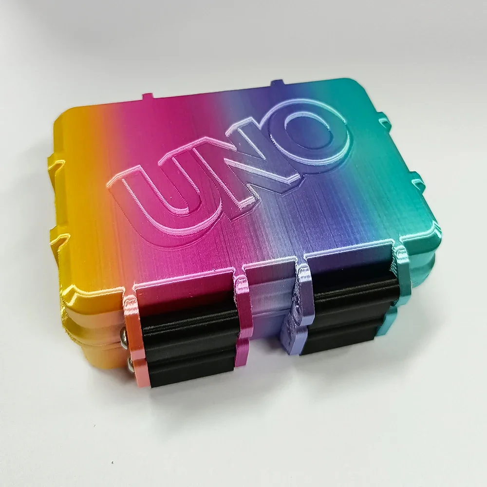 UNO Game Card 3D Printing Box Card Storage Box Card Storage Box Business Card ID Storage Box Storage Bag Exquisite Storage Gift