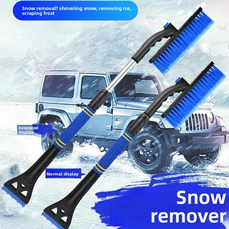 

3 in 1 Car Snow Brush Retractable Snow Shovel Tool Extendable Auto Car Snow Removal Broom Brush for Snow Removal