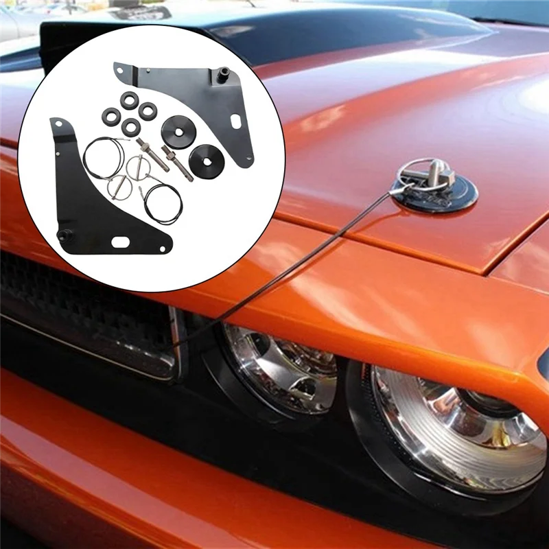

1 Set 82214260AC Hood Pin Pins Kit Car Hood Pin Anti Rust Vehicle Hood Pin For 2008-2022 Dodge Challenger