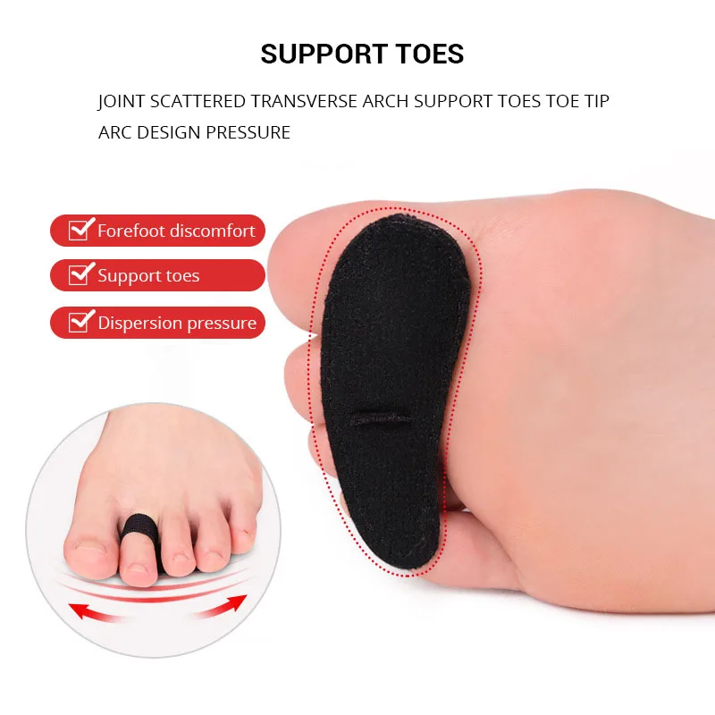 Séparateur d'orteils à trou unique, Hallux Valgus, maillet de flexion des orteils, coussin de Support orthopédique, pince à orteils qui se superpose, soins séparateurs réglables