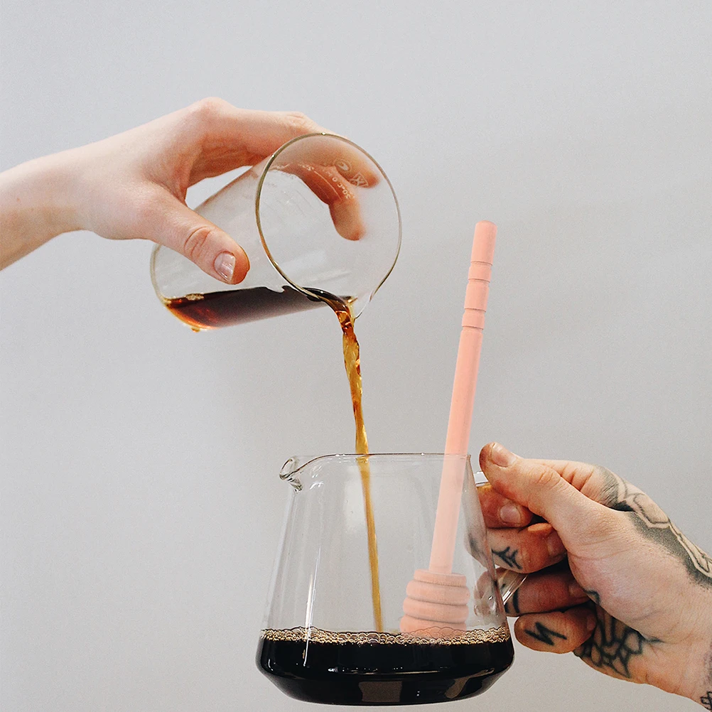 

20 шт., деревянная палочка для перемешивания меда, портативная палочка для меда, многоразовая кухонная палочка для перемешивания, кухонная стержень для перемешивания