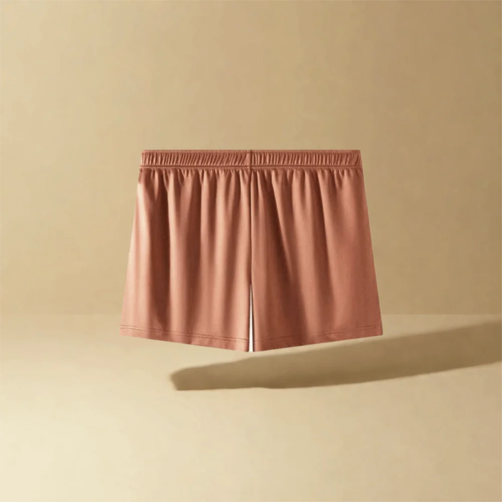 3Pcs Fashion Plus Size Men's Boxer Briefs Seamless Elastic Underwear for Man Lingerie Mid Waist Stain Silk Panties Gifts
