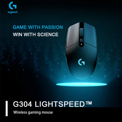 Imagen 2 del producto Logitech-ratón inalámbrico G304 LIGHTSPEED para juegos, 12000 DPI, Accesorios para ordenador portátil, SIN controlador