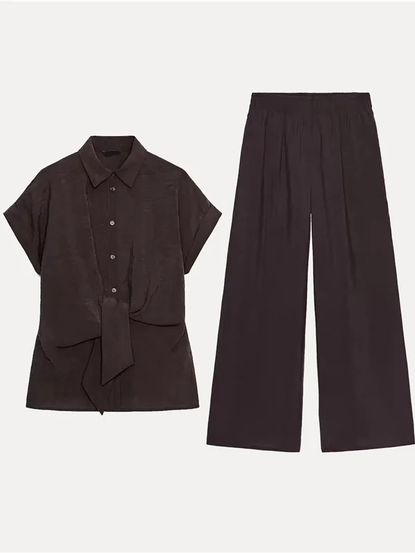 2025 جديد إمرأة Sle ort Sve irt سراويل تقليدية مستودع العمل ip Tee-acetate الألياف 00% العالمي صالح #5