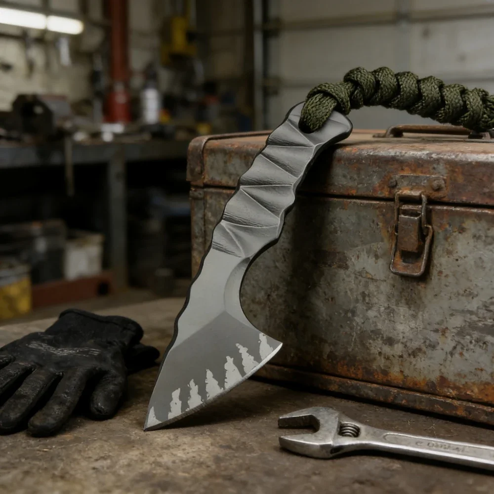 

Миниатюрный маленький топор, полностью изготовленный из стали D2, портативный бытовой фруктовый нож EDC, портативный инструмент, нож для кемпинга, пикника, фруктовый нож