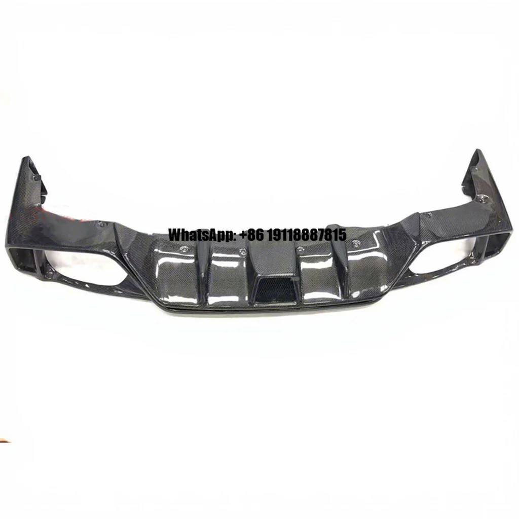 For Nissan GTR35 2008-2016 GTR R35 TOMMYKAIRA Style Carbon Fiber Car Bumper Rear Lip Diffuser Spoiler Spliter Bodykit Valance