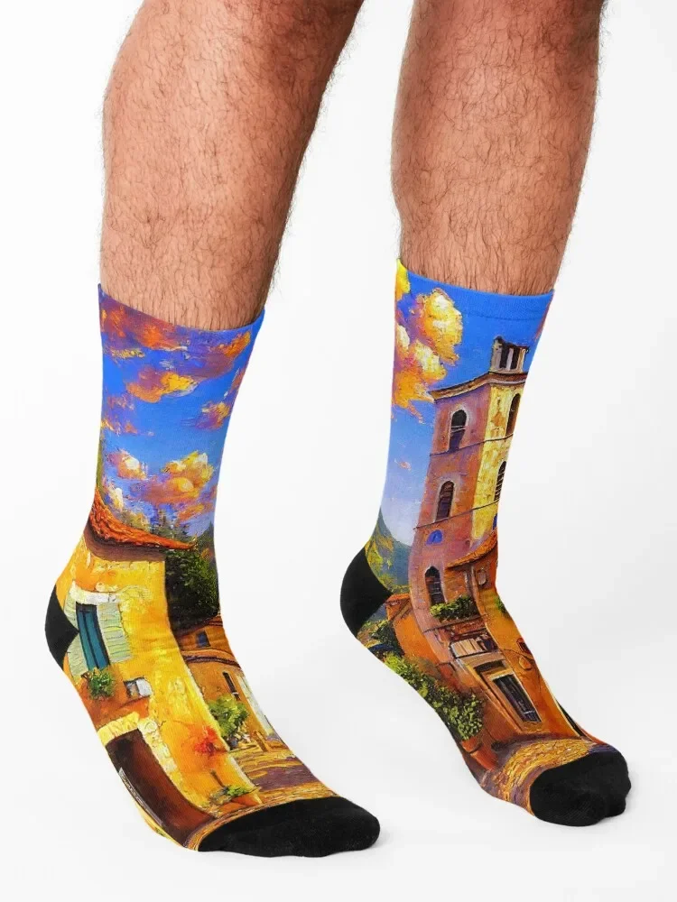 Villages of Tuscany Socks new in's sports stockings Boy Socks Women's