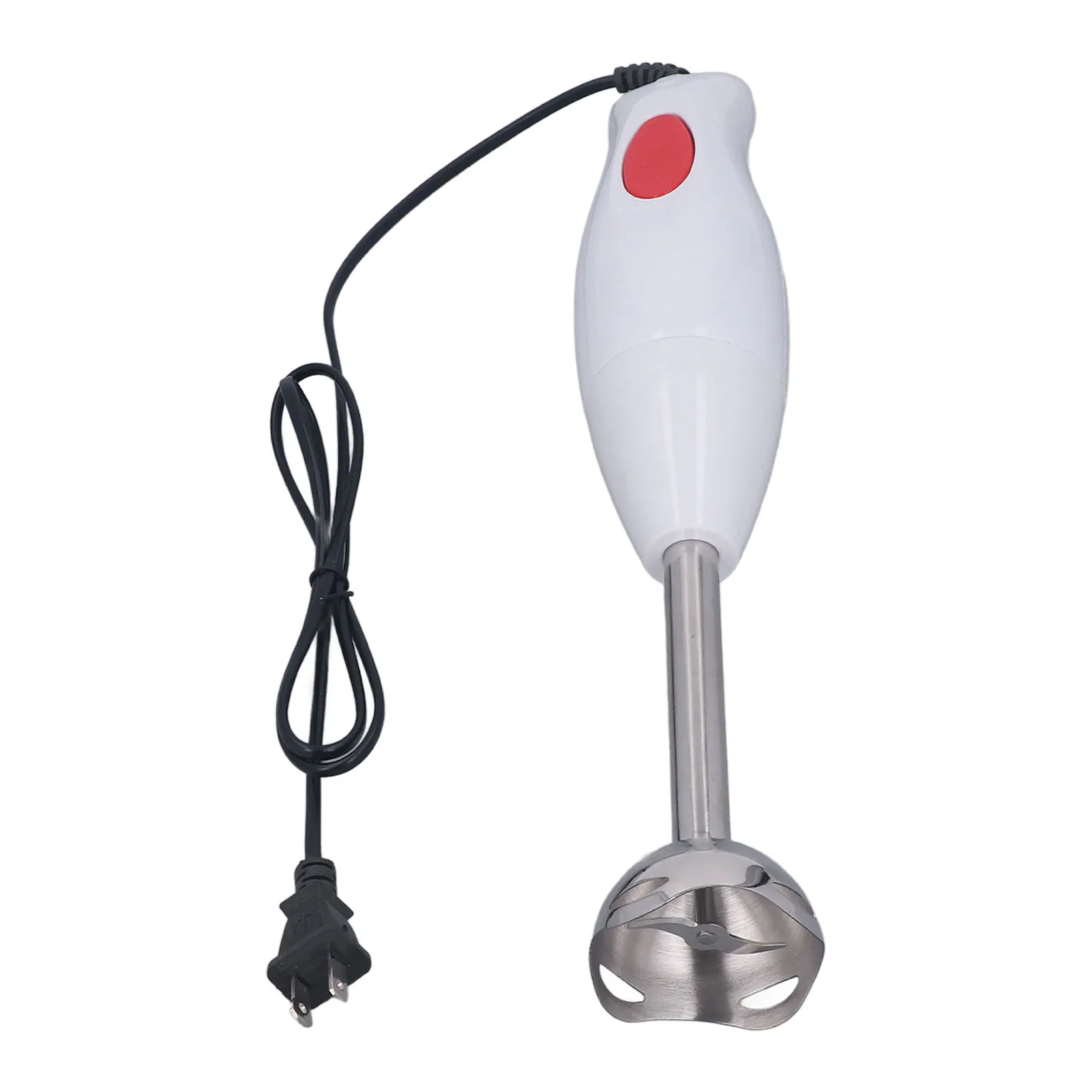 110V Electric Mixer Handheld Blender ABS and Stainless Steel  Powerful Stick Mixer for Soup  Puree Kids Food US Plug