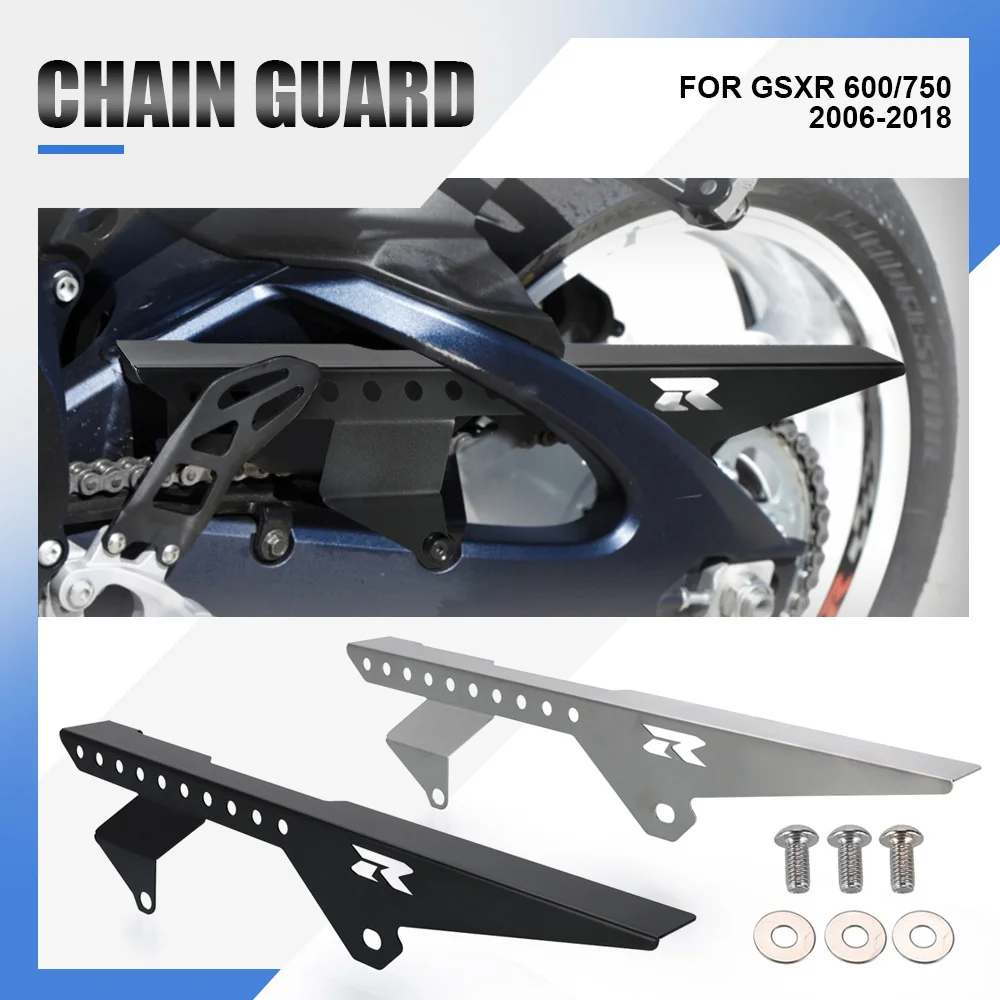 

For Suzuki GSXR 600/750 2006-2018 Motorcycle Chain Guard Sprocket Protection Chain Guard Cover Protector Sprocket GSX-R 600 750
