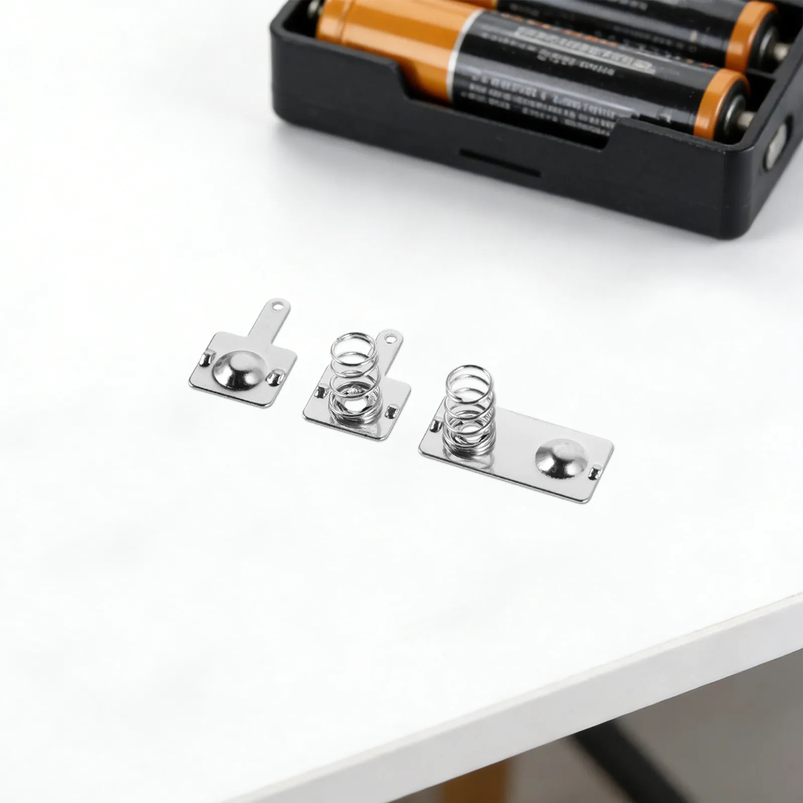 

20 комплектов контактных пластин для батарейных отсеков, металлические сменные клеммные пластины для электроники с дистанционным управлением