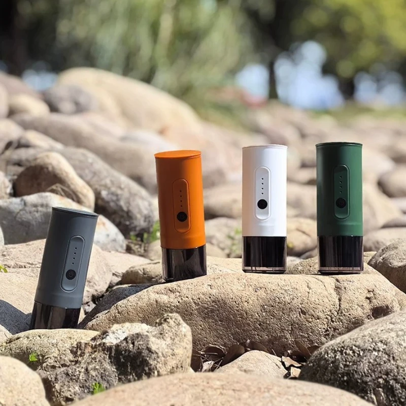 Portable Handheld Car Coffee Machine Electric Small Home Automatic Powder Capsules Espresso