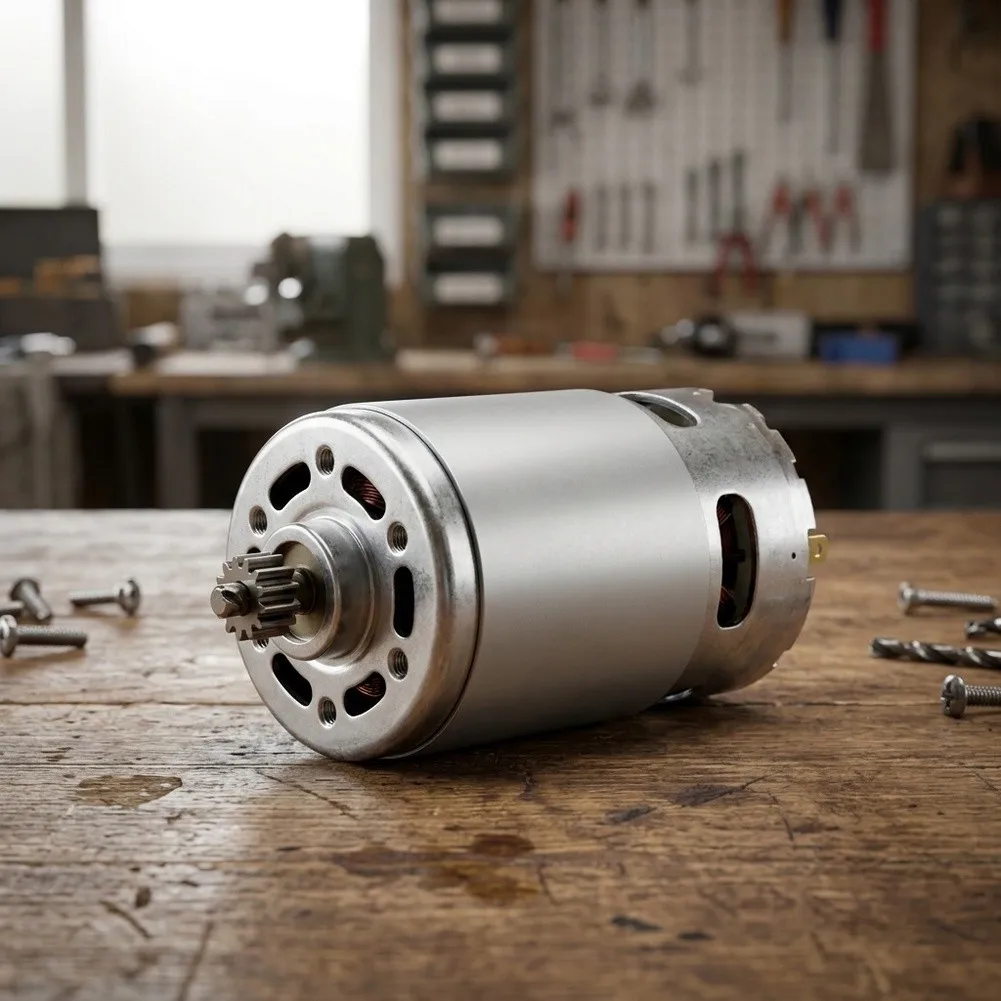 BDF34 Drive Unit 14.4V Drill Motor For Power Tool Restoration Silver Finish Compact Size Precise Fitment for durable Build