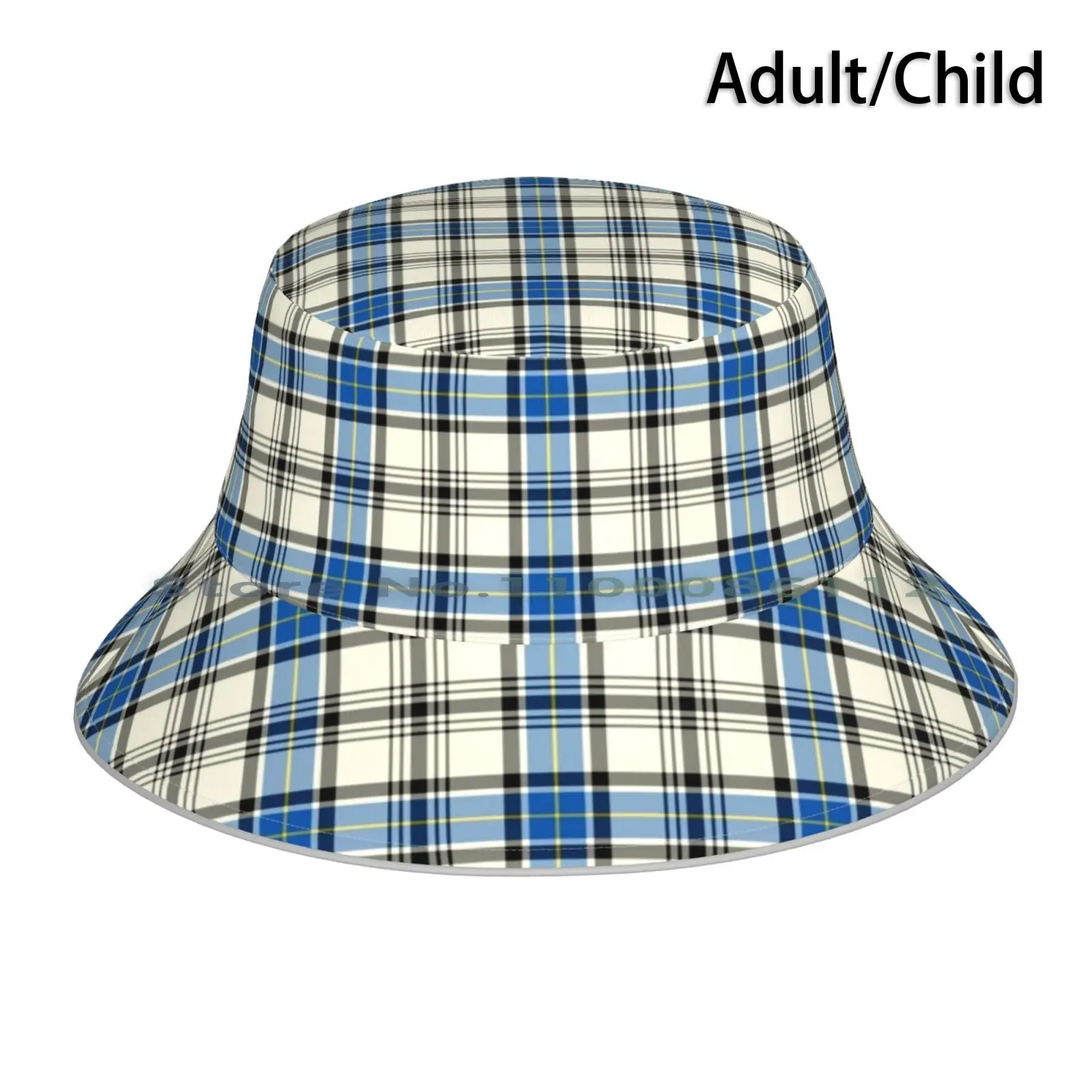 Clan Hannay Tartan Bucket Hat Sun Cap Clan Hannay Hannah Tartan Scottish Pattern Plaidwerx Foldable Outdoor Fisherman Hat