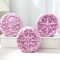 Artistic Starry Silicone Mold, Starry Handmade Soap, Aromatherapy Starry Candle Ornament, Chocolate Ice Grid Mold