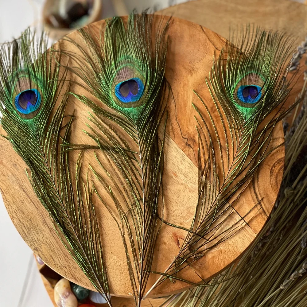 20/50/100Pcs Big Eyes Peacock Feathers 25-70cm Natural Peacock Plumes for Crafts Home Hotel Wedding Vase Decoration Accessories