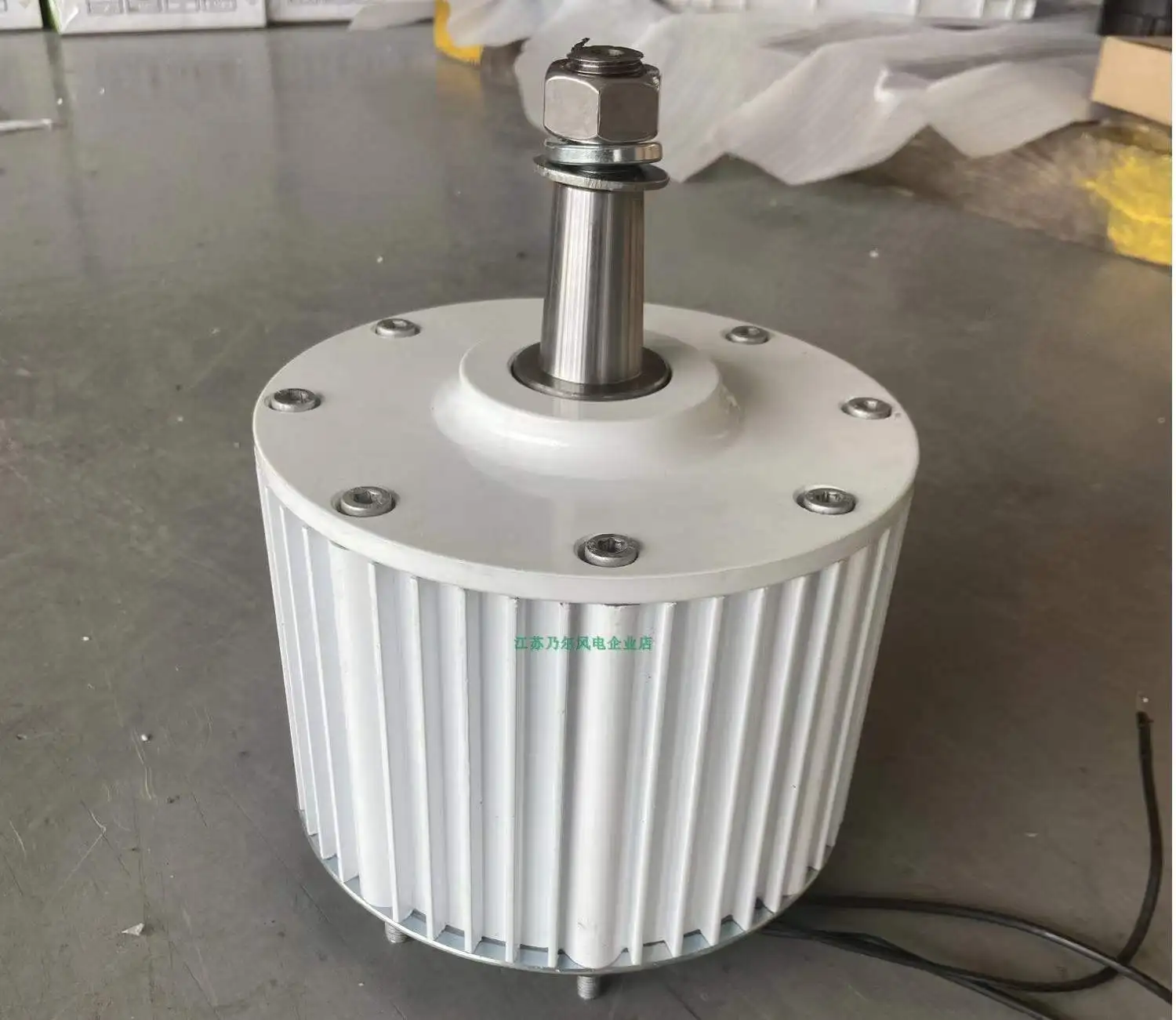 Europe Warehouse Home Use Permanent Magnet Generator 3000W 5KW 10KW 220V 380V Dynamo With Base Alternator for Wind Water Turbine