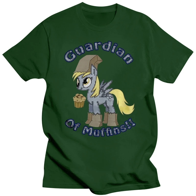 Men Short sleeve tshirt Derpy Guardian of Muffins SHIRT cool Women t-shirt