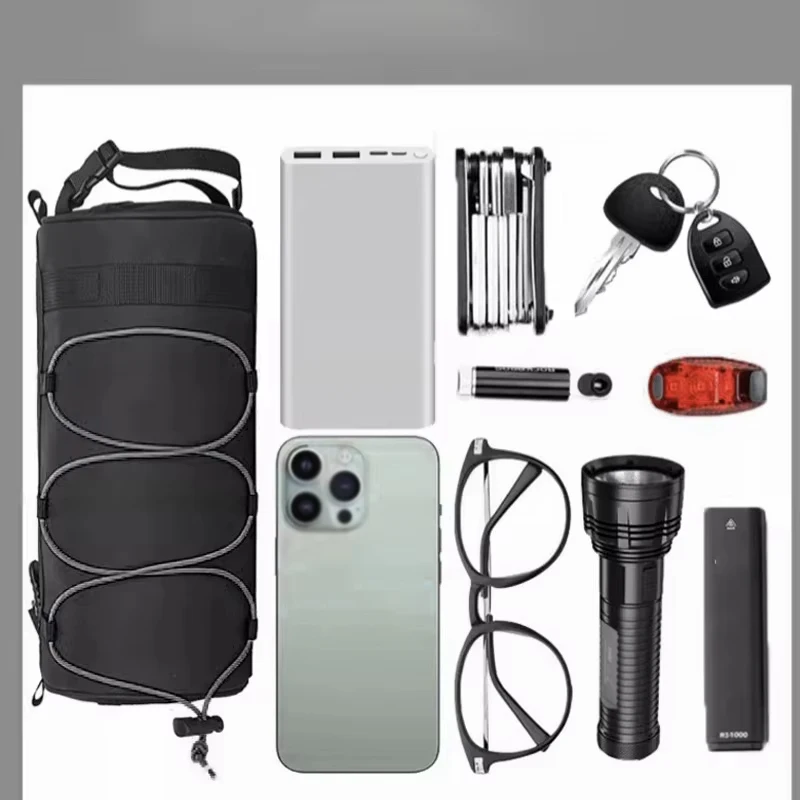 Bike Front Bag Bicycle Bag Storage Outside Multifunction Riding Bag Mountain Bike Front Bag Bicycle Accessories image 5