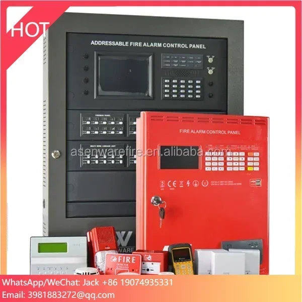 324 addresses Addressable Wired Fire Alarm System