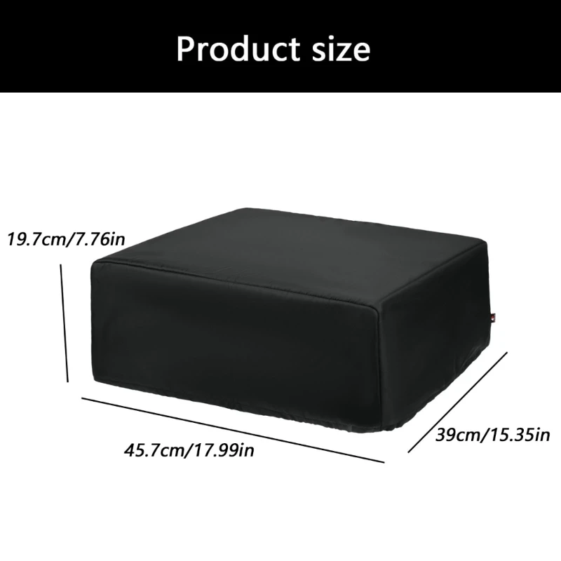  Dust Prevention Cover with Reinforced Edges & Washable Fabric for Recorder Use