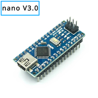 50PCS/LOT MINI USB For Nano V3.0 ATmega328P CH340G 5V 16M Micro-controller board for arduino For NANO 328P