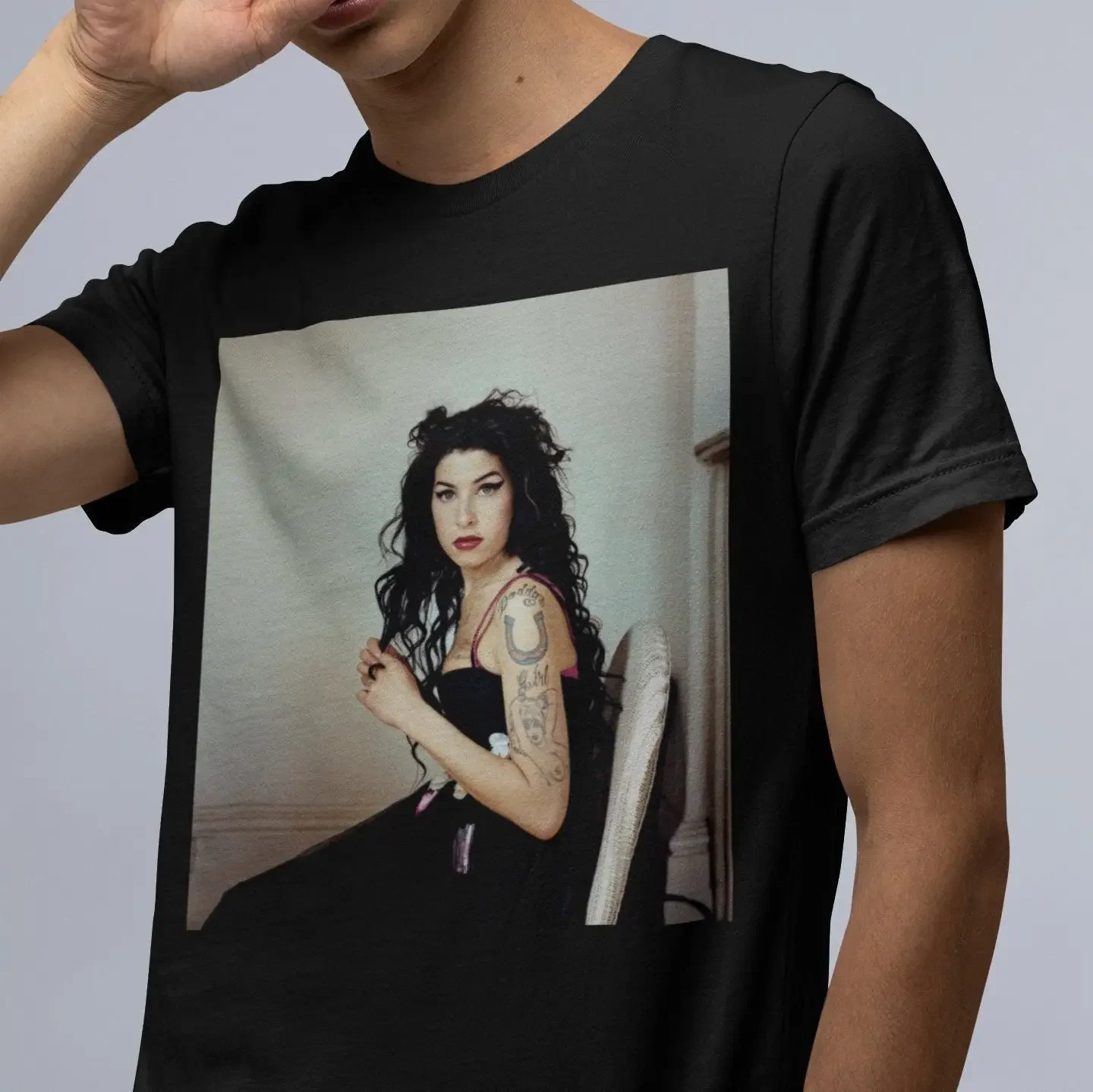 Amy Winehouse Goddess T-Shirt, Amy Winehouse T-Shirt, Band Shirt, Rock Shirt, Amy Shirt, Jazz, Gift For Her, Gift For Him