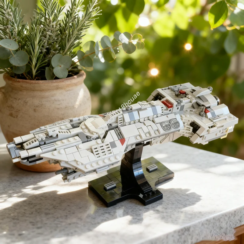 

732 шт. MOC Halo UNSC Sprit Fire Midi Scale Icons Модель Строительные блоки Игрушки Строительство Рождественские подарки Творческая идея Образование