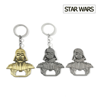 Star Wars Multifunctional Metal Keychain Portable Bottle Opener Darth Vader Keyrings for Backpack Car Key Pendant Accessories