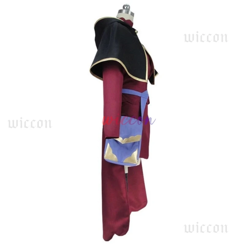 أزياء أنيمي فانيسا التأثيرية بلاك كلوفر فانيسا اينوكا التأثيرية أزياء شعر مستعار وقبعة قفازات فستان موحد بدلة للنساء البالغات