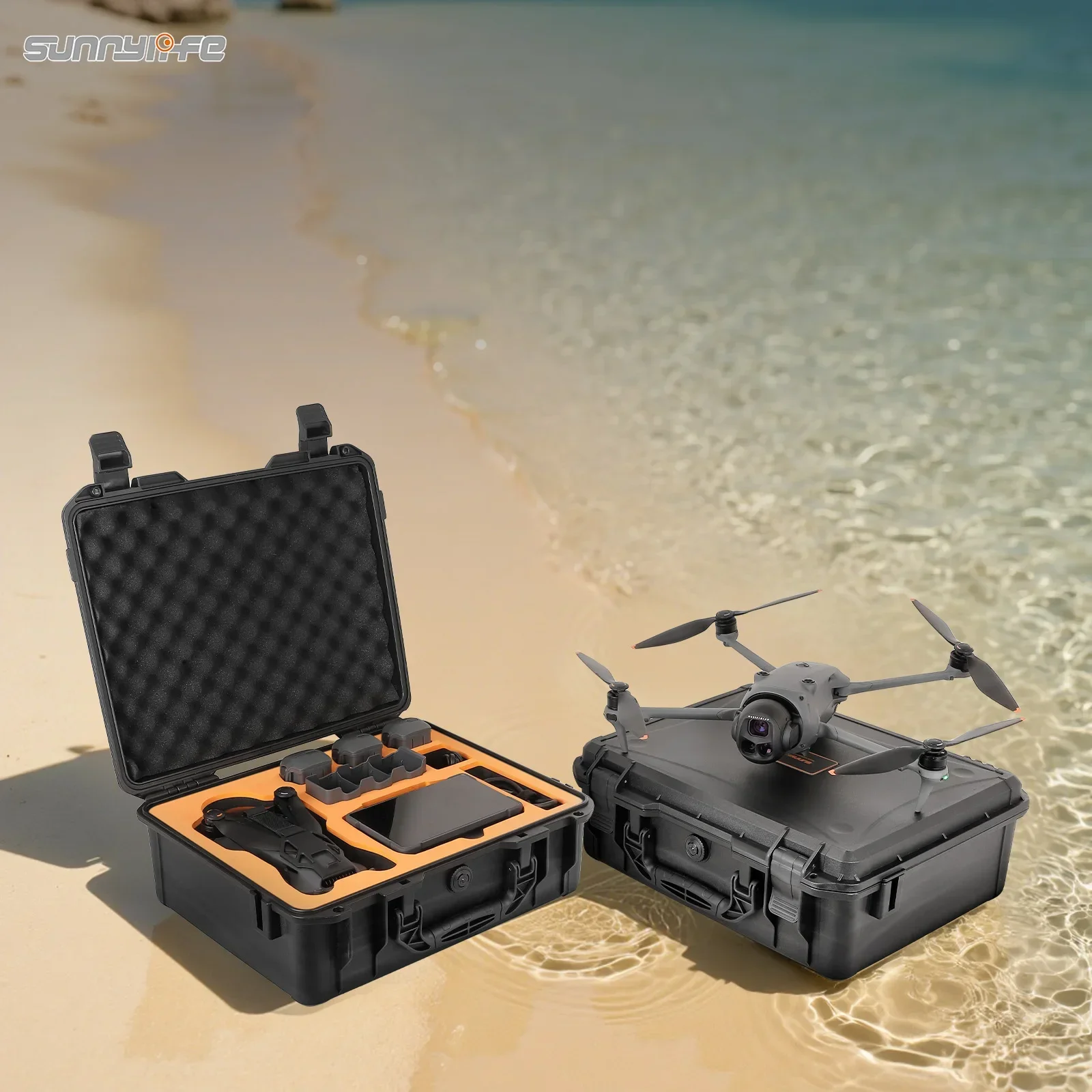 

For DJI 4 Pro Drone Carrying Case Large Capacity Travel Storage Case Hard Portable Suitcase for DJI RC 2/ RC Pro 2