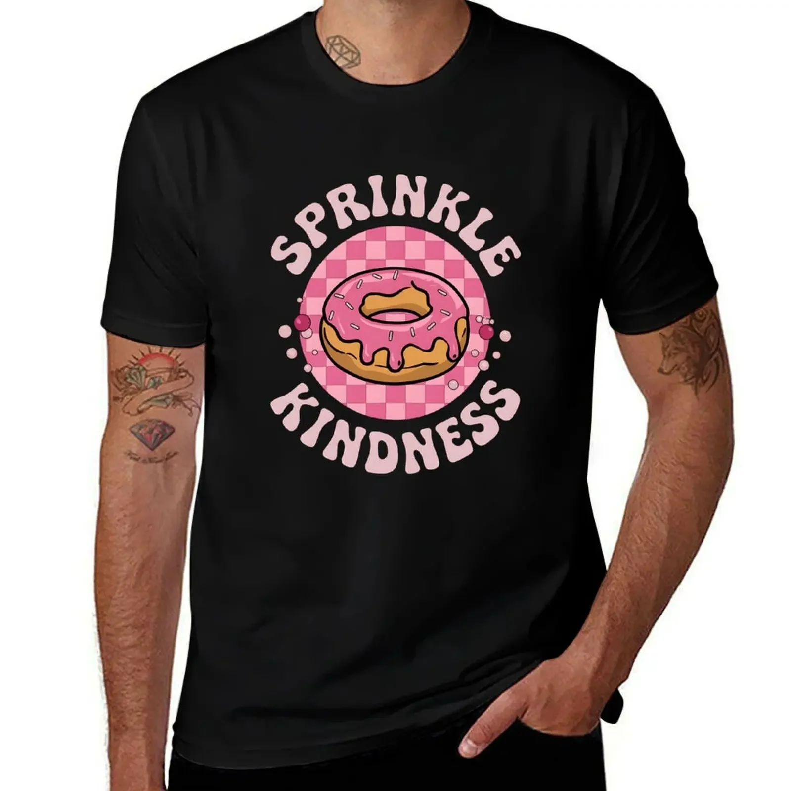 

Donut Sprinkle Kindness Women Doughnut Lover T-Shirt Clothing rapper graphic tees korean fashion anime tshirts for men