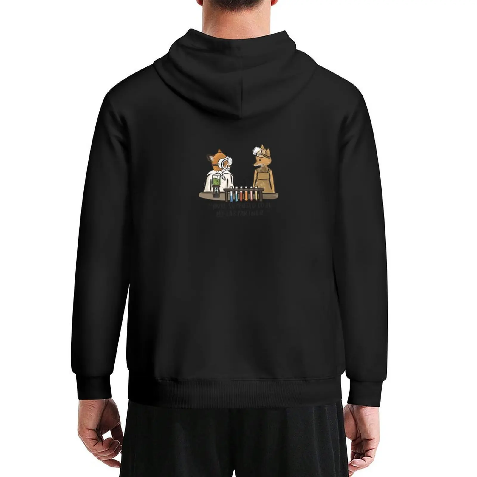 

Fantastic Mr Fox Ash you're supposed to be my lab partner Hoodie men clothes hooded shirt men's winter sweater man hoodie