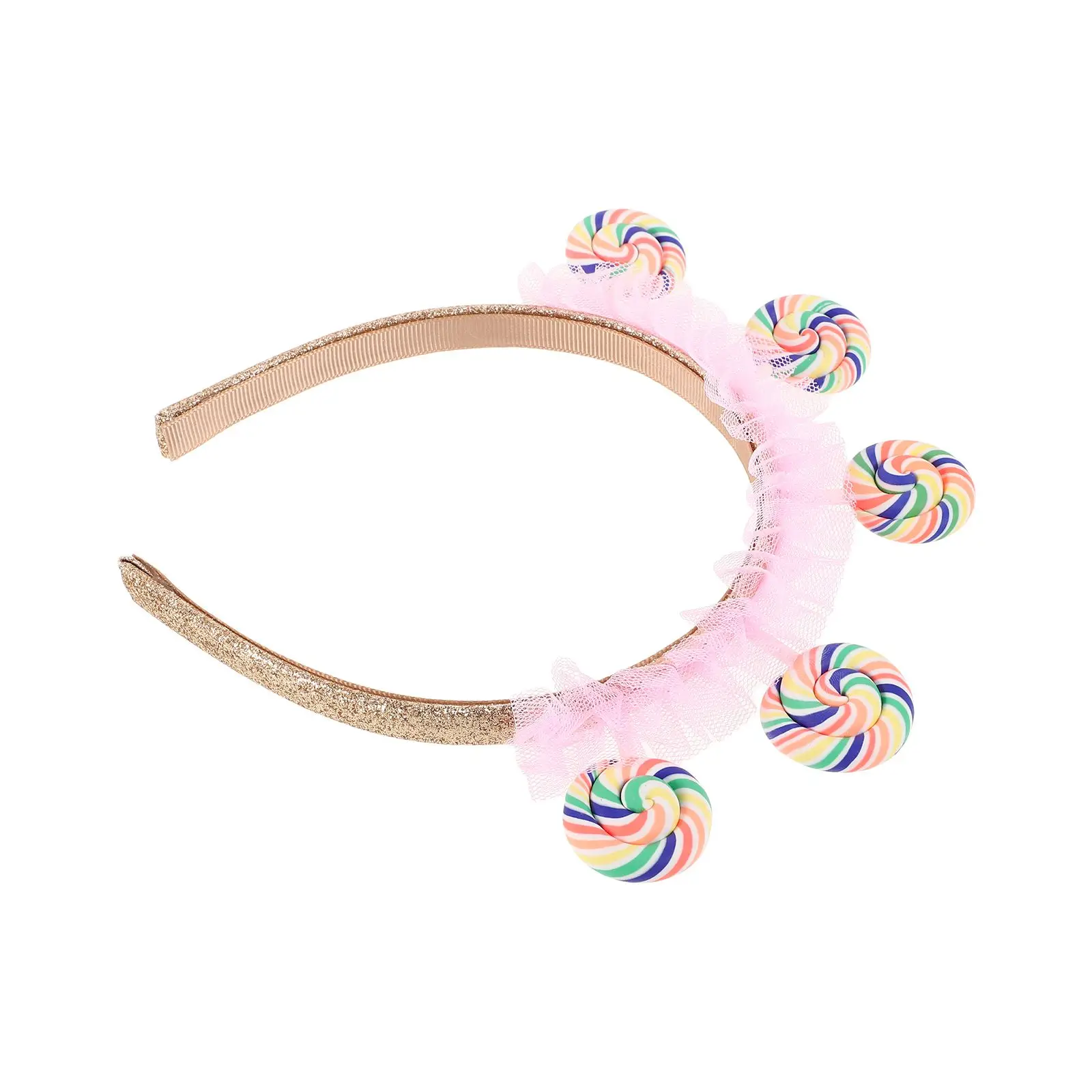 Children's Lollipop Headband Cartoon Hair Bands Hairband Accessories for Girls Funny Party Hoops