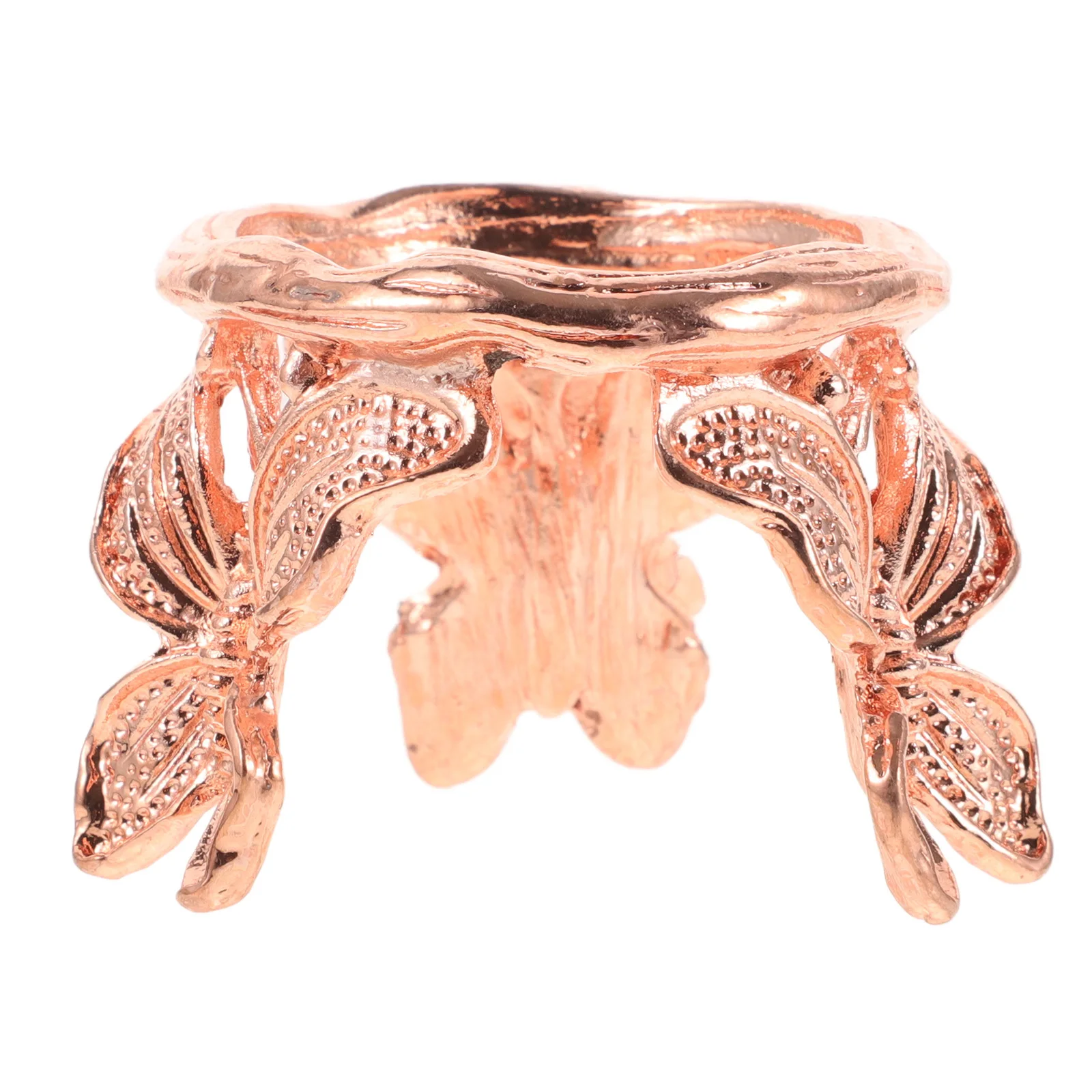 

Crystal Ball Base Creative Clear Sphere Holder Stands Alloy Display Basketball Rose Gold Support