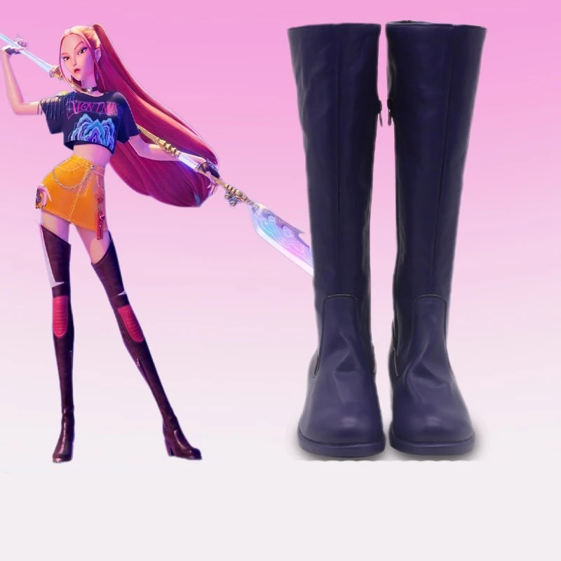 

Mira обувь для косплея женская KPop охотники на демонов ботинки для косплея обувь Mira вечерние мягкая искусственная кожа костюм на Хэллоуин реквизит подарки