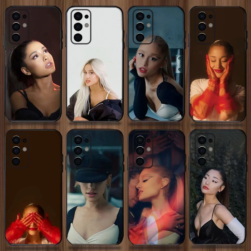 A-Ariana G-Grande Yes And Phone Case For Samsung Galaxy A13,A21s,A22,A31,A32,A52,A53,A71,A80,A91 Soft Black Cover