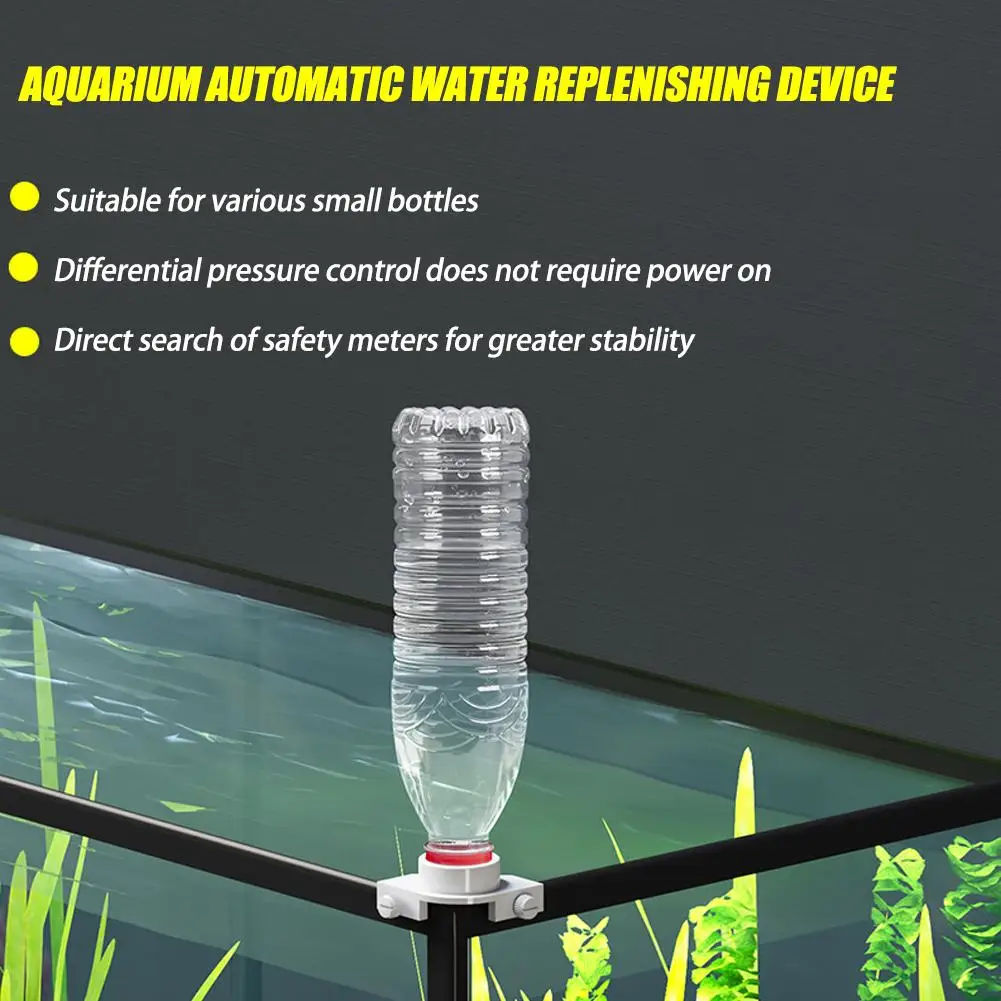 Aquarium Automatic Water Replenishing Device Tools Adjustment Top Level Water Miniature Level Water Controller W7t3