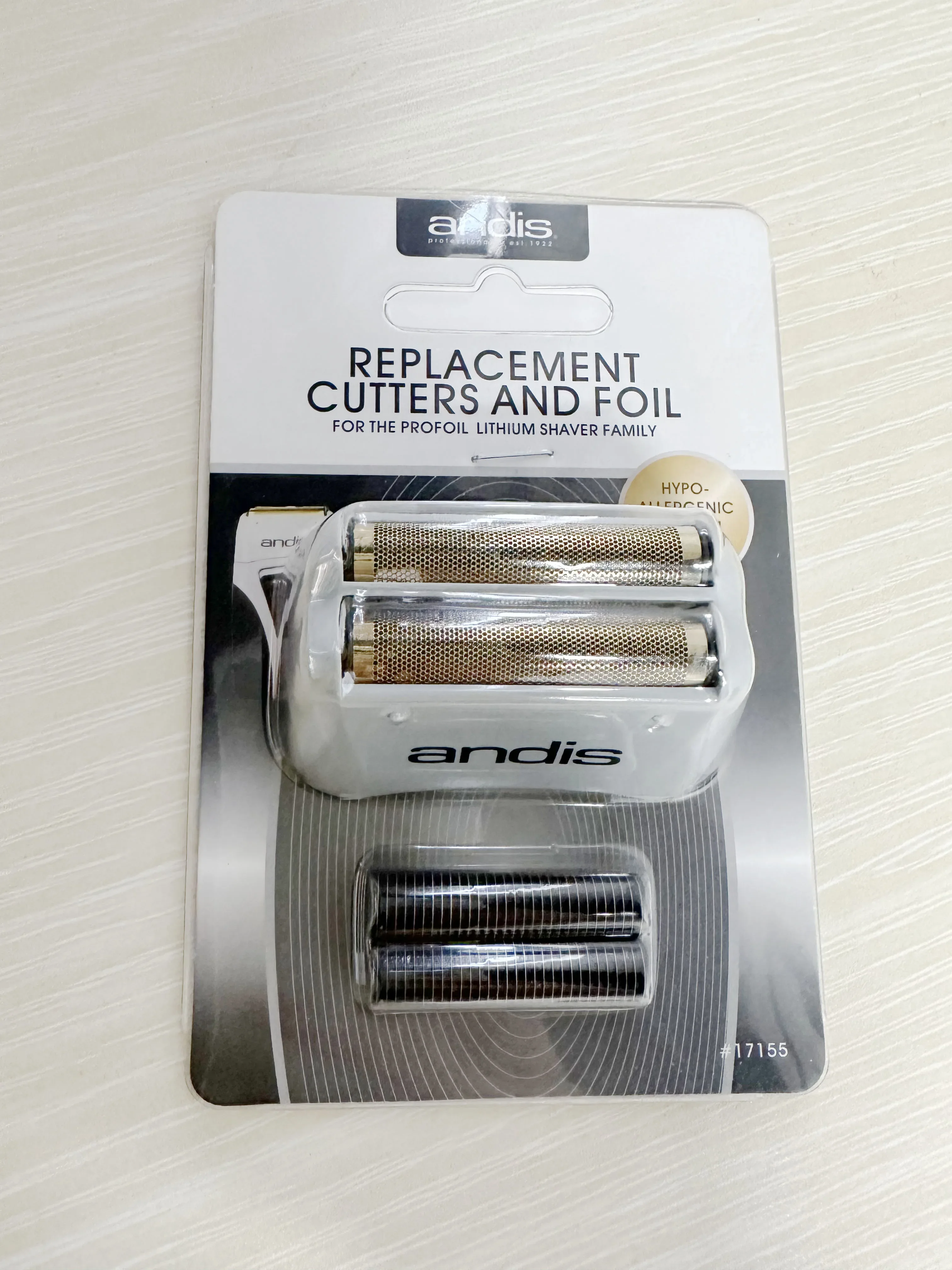 Original Andis Shaver Replacement Foil and Cutters For Profoil Lithium Plus 17205/17225 Electric Shaver Replacement Net Knife