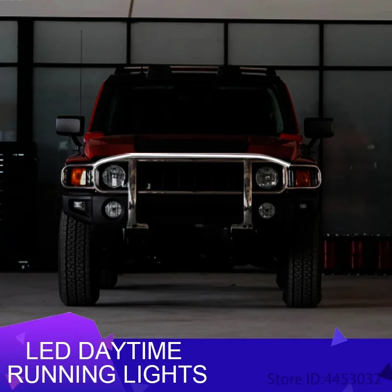 

Светодиодная лента для Hummer h3 h2 h1 hx DRL, 1,5 м