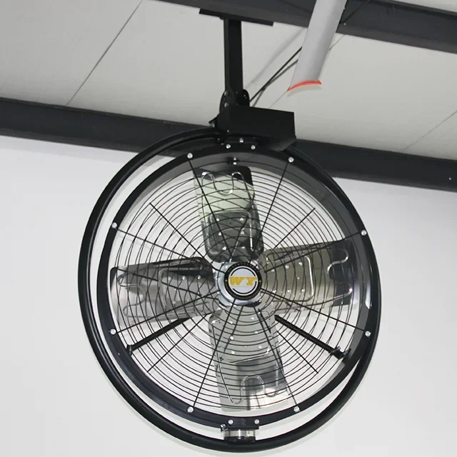 1380mm/54inch Industrial Wall Commercial Ceiling Fan Industrial Wall-mounted Ventilation Exhaust Fan Badminton Court