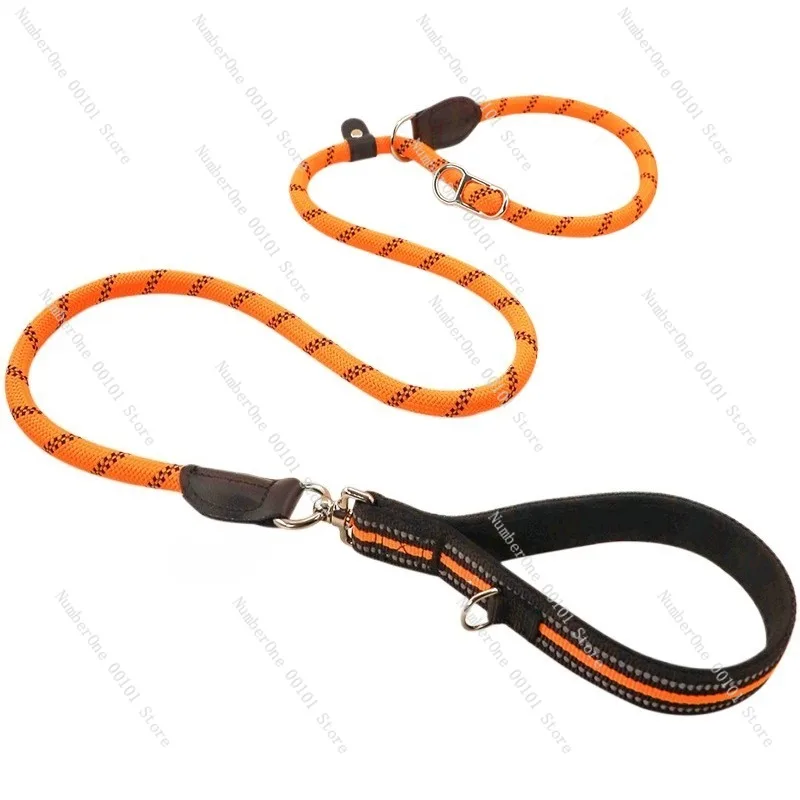 Dog Leash, Explosion-Proof Rope, Traction Rope, Anti-Entanglement for Safe Walking and Pet Control
