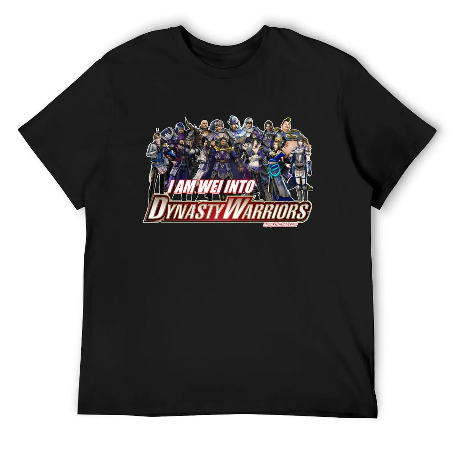 

Dynasty Warriors I am WEI into Dynasty Warriors T-Shirt valentines clothes topping sublime mens graphic t-shirts hip hop
