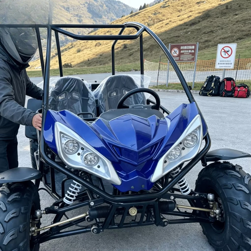 Customization LNA Multipurpose Adults Off Highway 2 Seater 2000w Electric Buggy Components Available Beach Driving