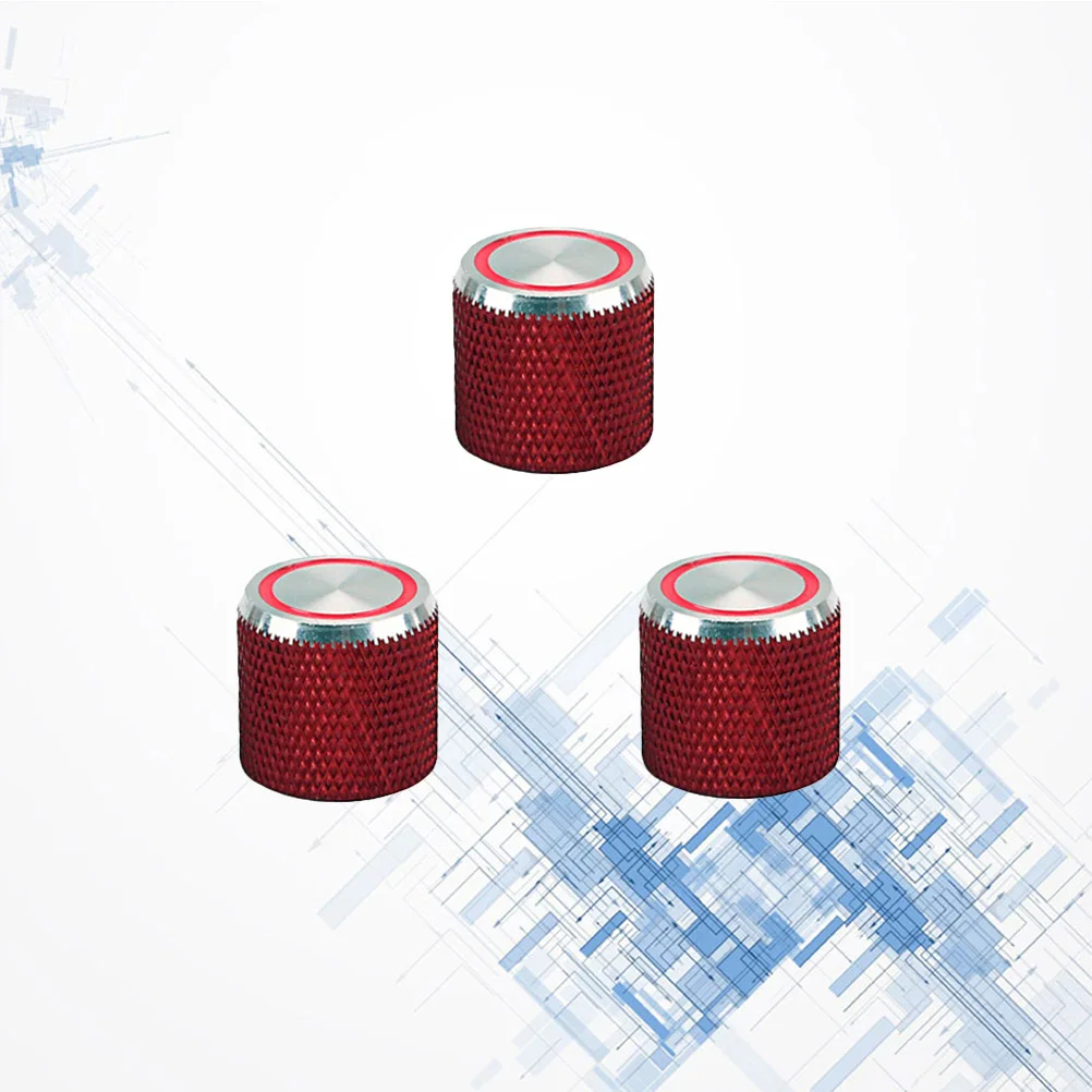 

3 PCS Guitar Knob Tone and Volume Knobs Bass Control Electric Bass-guitar-hardware
