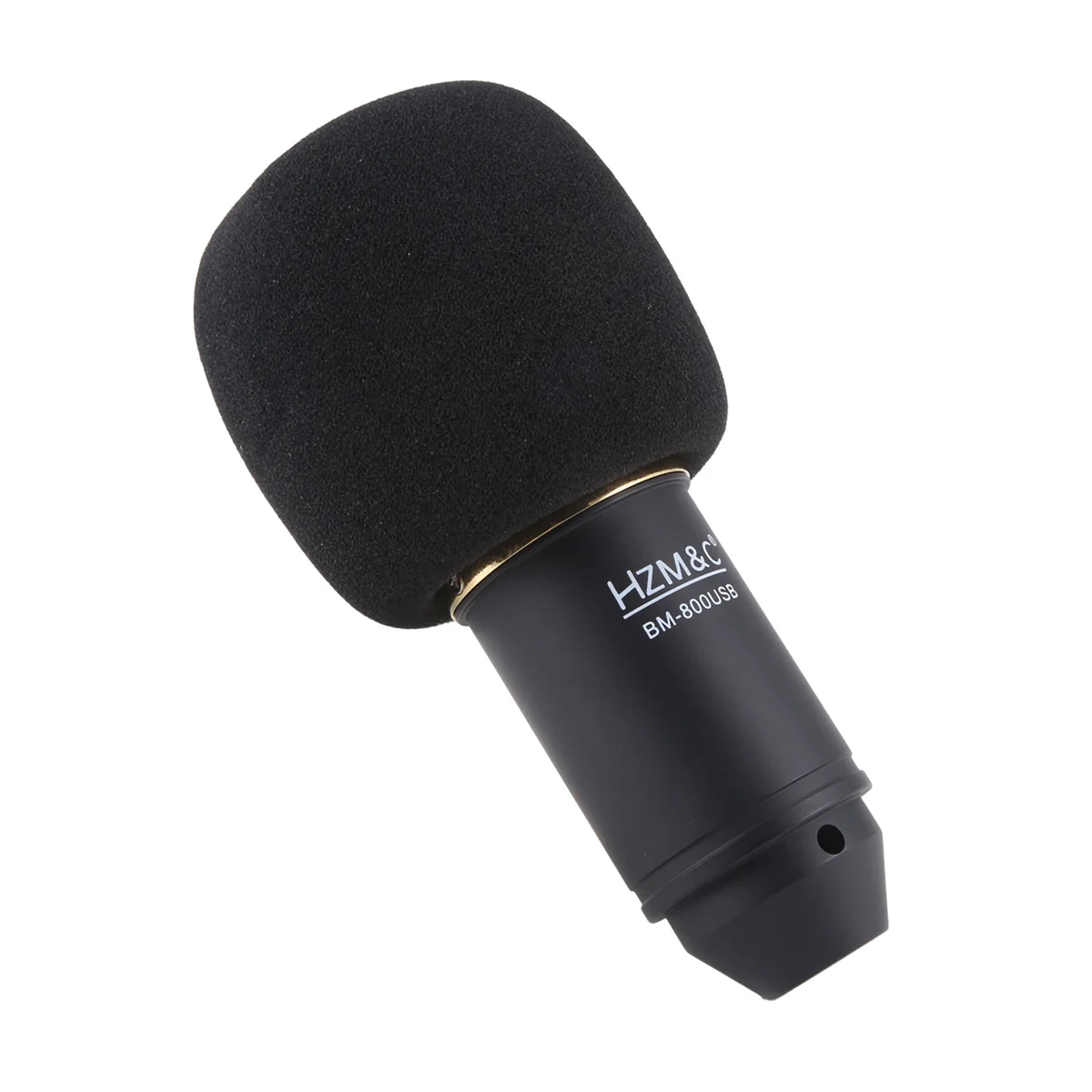 인기 있는 HZM&C 업그레이드된 Bm-800 USB 콘덴서 마이크 Bm800 컴퓨터 녹음용 USB 스튜디오 마이크 가라오케 Pc 골드