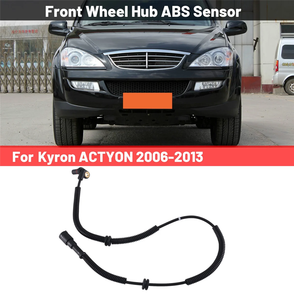 4143209002 Auto Voorwielnaaf Abs Sensor Voor Ssangyong Kyron Actyon 2006-2013