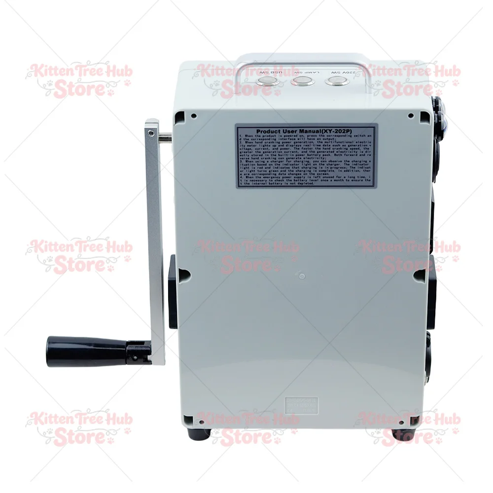 Multi Functional Hand Cranked Generator