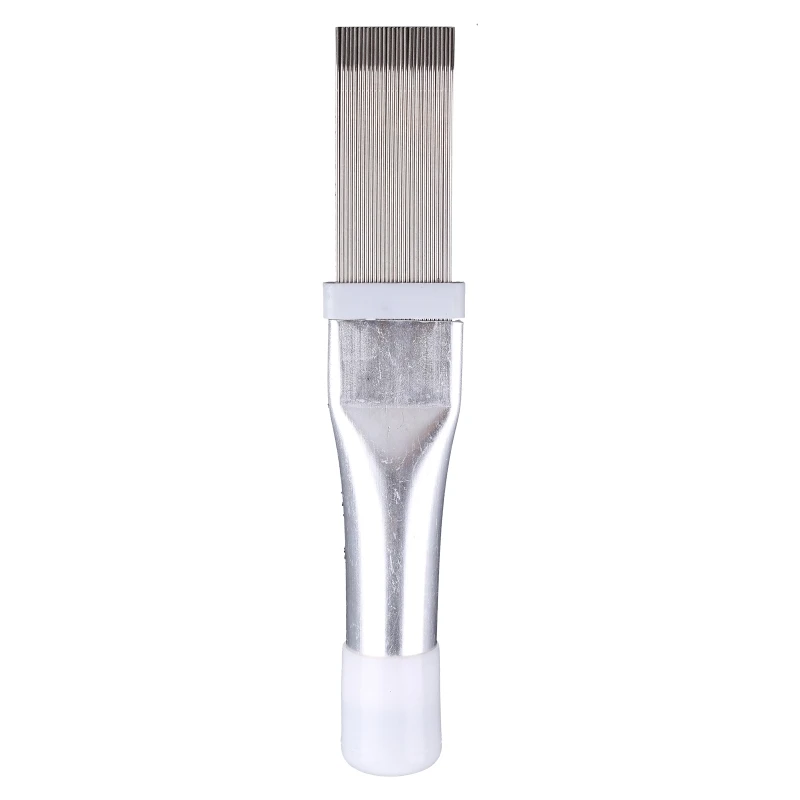 Stainless Steel Fin Cleaning Brush, Air Conditioner Condenser Coil Comb, Refrigerator Fin Clean Brush